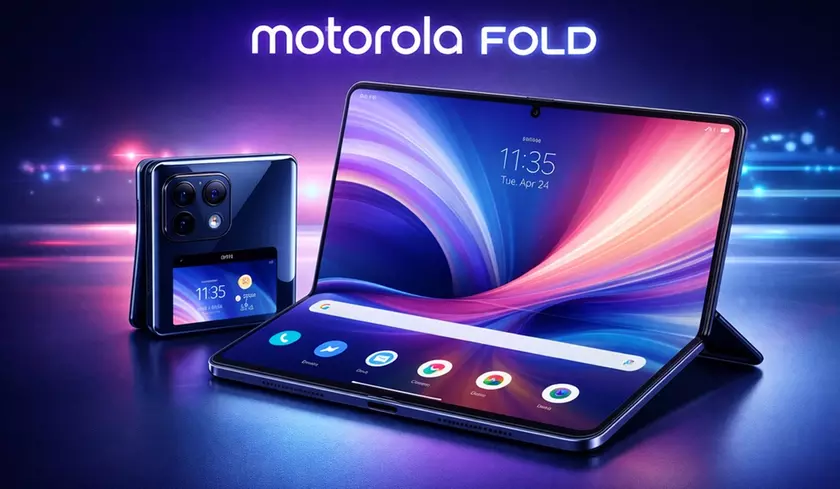 Новый взгляд на складной смартфон: концепт Motorola Razr Fold