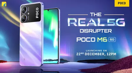 Офіційно: POCO M6 5G працюватиме на процесорі MediaTek Dimensity 6100+