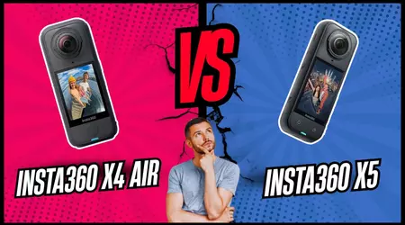 Insta360 X4 Air vs X5: Comparison