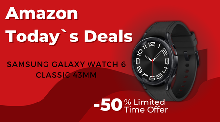 Samsung Galaxy Watch 6 Classic 43mm – Now $200 Off!