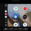 Превью Android Auto на дисплее