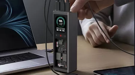 Lenovo представила зовнішній акумулятор ThinkPlus 20000mAh з вихідною потужністю до 140 В і можливістю зарядки трьох пристроїв одночасно