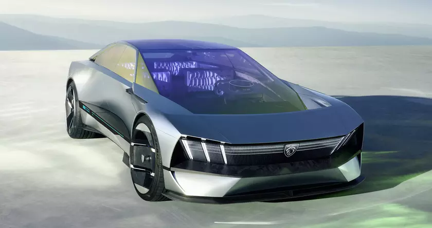 Футуристический интерьер, много стекла и дырявый руль – Peugeot представила Inception Concept