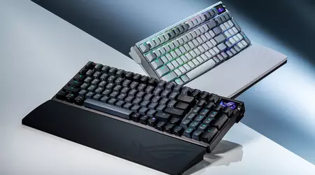 Asus ROG Azoth 96 HE — gaming mechanical keyboard with magnetic switches and OLED display