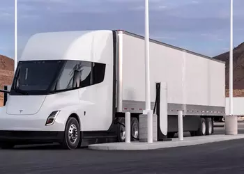 Plans for the first "public" Megacharger charging station for Tesla Semi electric trucks have been revealed online