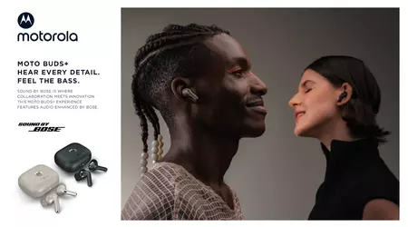 Moto Buds+: ANC, звук Bose та автономність до 38 годин за €150