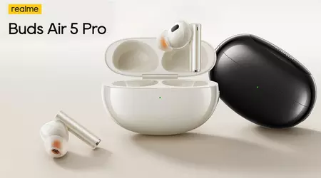 Il n'y a pas que les smartphones realme 11 Pro : realme lancera également les TWS Buds Air 5 Pro TWS le 8 juin.