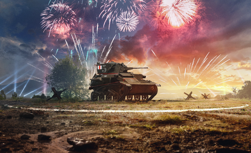 Wargaming дарит эксклюзивный танк в честь пятилетия World of Tanks: Наемники