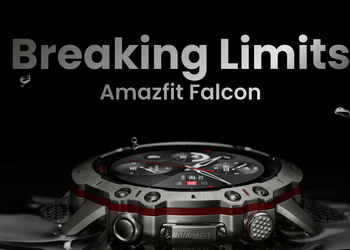 Introduced Amazfit Falcon smartwatch with 20 ATM protection, 159 sport modes, GPS and SpO2 for $500