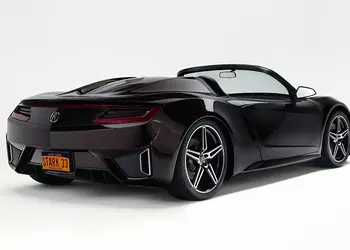 Acura will auction off the unique NSX roadster from "The Avengers"
