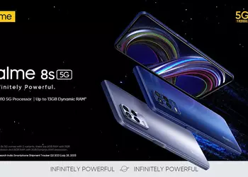 Realme 8s 5G: The world's first smartphone with a MediaTek Dimensity 810 processor on board