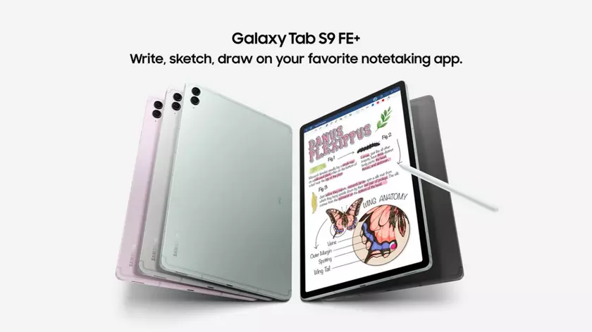 Новые Galaxy Tab S10 FE и S10 FE+: детали об усовершенствованных экранах