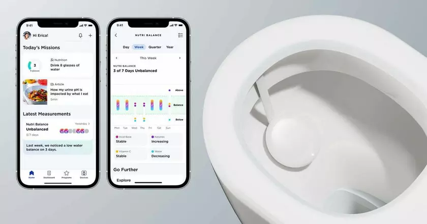Withings представила домашнюю лабораторию U-Scan, которая умеет анализировать мочу человека