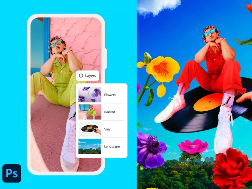 Adobe выводит Photoshop на iPhone: новая эра с AI: новая эра с AI