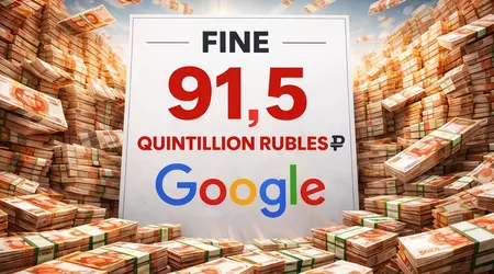 Ціна пропаганди: 91 квінтильйон рублів вимагає Росія від Google за блокування її каналів на YouTube