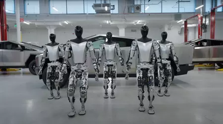 Tesla Bot 'friendly' humanoid learns to walk and pick up things with his hands (video)