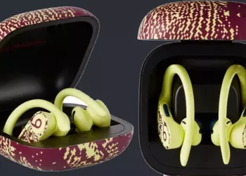 Apple introduced a special version of the Powerbeats Pro headphones from a London designer