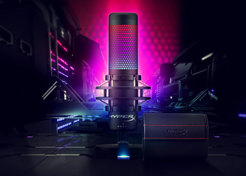 HyperX QuadCast S: USB-микрофон для стримеров с динамическими эффектами RGB-подсветки