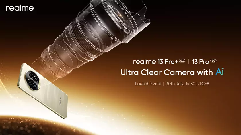 Официально: realme 13 Pro и  realme 13 Pro+ дебютируют на глобальном рынке 30 июля