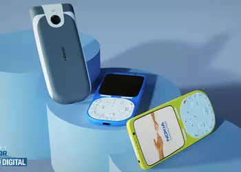 Nokia 3650 4G на рендерах: обновленная модель 18-летней давности с необычным дизайном