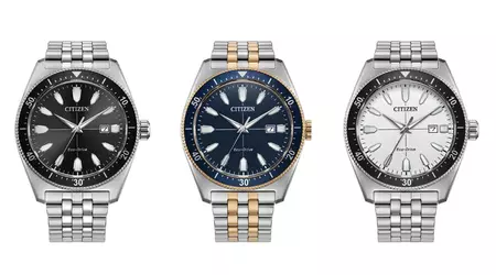 Citizen представила три нові моделі Men's Sport із технологією Eco-Drive
