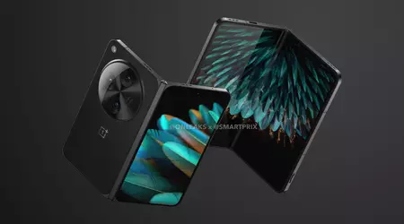 Des rendus de haute qualité du OnePlus Open avec un appareil photo Hasselblad géant, des bords plats et un panneau arrière en cuir ont fait surface en ligne.