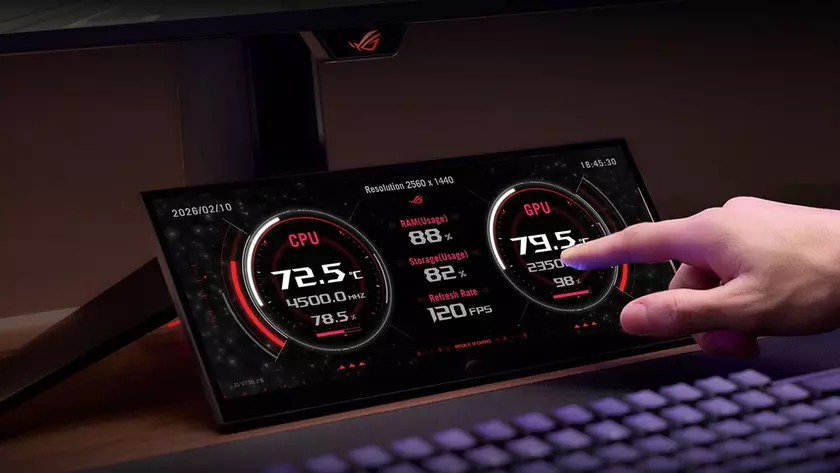 Дополнительный монитор Asus ROG Strix XG129C