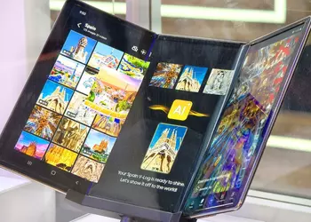 First Look at Galaxy Z TriFold — Samsung Showcases Ambitious Gadget