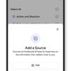Thumbnail of the second screen of the NotebookLM application