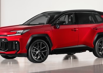 The new Toyota RAV4 GR Sport has a more aggressive design