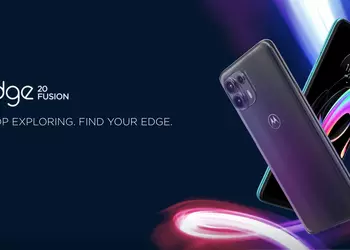 Motorola Edge 20 Fusion: 90Hz OLED display, MediaTek Dimensity 800U chip, 108 MP camera, IP52 protection and price tag from $290
