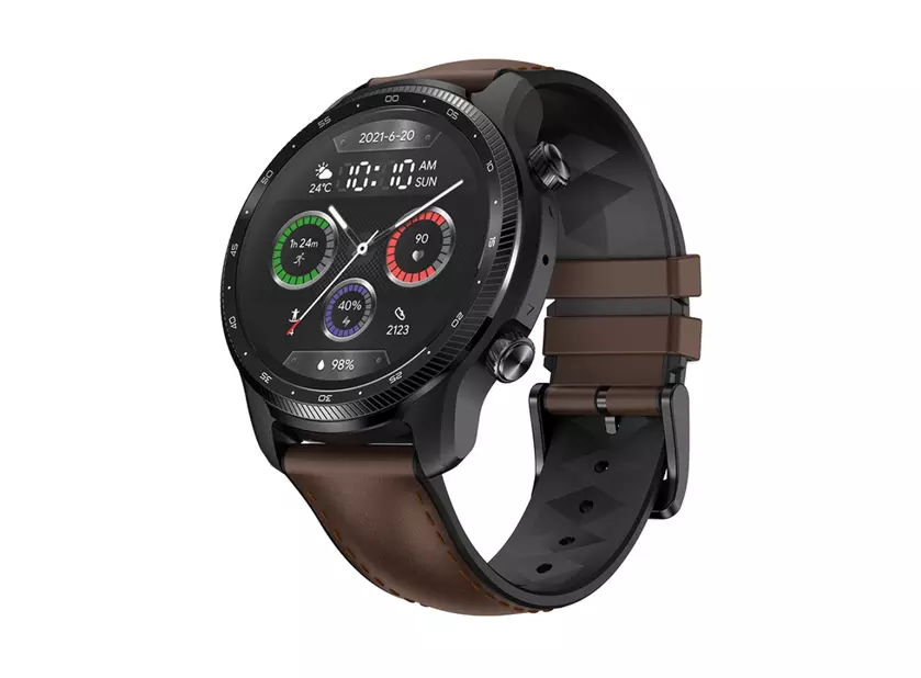 TicWatch Pro X: смарт-часы на WearOS с двойным дисплеем, чипом Snapdragon Wear 4100, 1 ГБ ОЗУ, eSIM и автономностью до 45 дней за $370