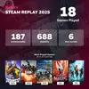 Steam Replay 2025 statistics example thumbnail