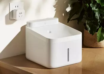 Xiaomi выпустила поилку для животных, которая убивает 99% бактерий и работает три месяца без розетки