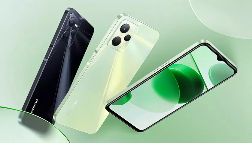 Экран на 6.6", камера на 50 МП, батарея на 5000 мАч и цена меньше $180: в сеть утекли изображения и подробности о realme C35