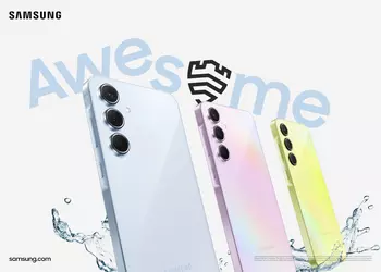 Samsung Galaxy A35: 120Hz AMOLED display, Exynos 1380 chip, IP67 protection and 50 MP camera priced from 379 euros