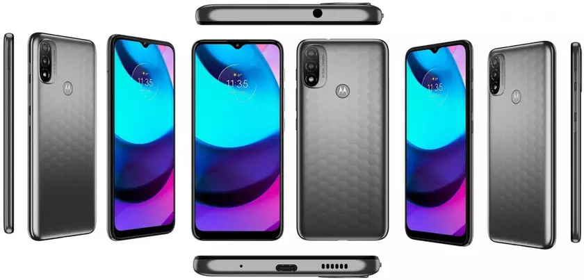 Moto E20 – бюджетник на Android 11 Go с защитой от брызг за €100