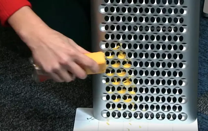 Разрушители легенд: в iFixit проверили, годится ли новый Mac Pro за $6 тыс в качестве тёрки для сыра