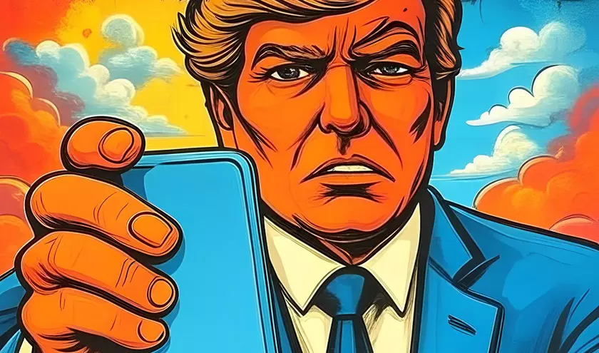 Как смартфон Трампа возглавляет политические баталии