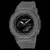 GA-2100K-1AJF smoke gray case with green accents