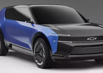 GM introduced the concept of a sporty electric crossover Chevrolet