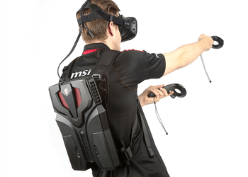 MSI VR One: первый в мире рюкзак виртуальной реальности