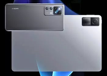 Insider published a press image of the flagship Xiaomi 12T Pro and Redmi Pad tablet