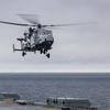 The flagship aircraft carrier HMS Queen Elizabeth, carrying fifth-generation F-35 Lightning II fighters, successfully conducted a series of simulated strike missions off the coast of Norway-17