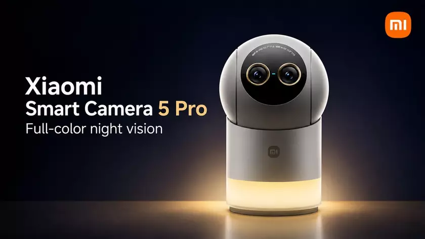 Умная камера Xiaomi Smart Camera 5 Pro белого цвета
