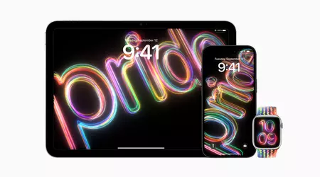 Apple a annoncé un bracelet et un cadran de montre fluorescents 2024 Pride Edition pour l'Apple Watch.
