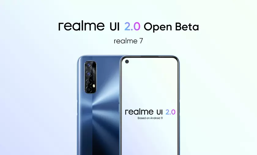 Realme 7 получил бета-версию Realme UI 2.0 с Android 11 на борту