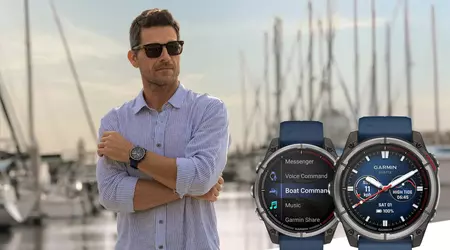 Garmin quatix 8: a smart watch that controls your yacht with your voice