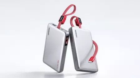 Ugreen PB541: a 10,000 mAh power bank with a color screen and Bluetooth monitoring