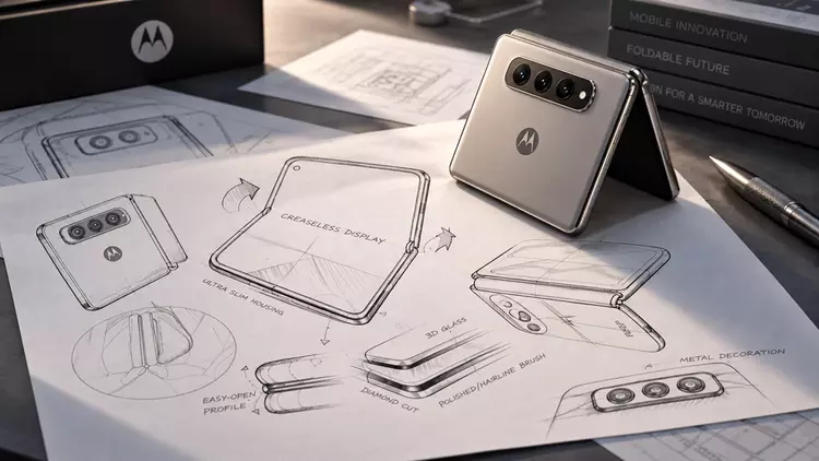 Motorola's book-style Razr Fold takes on ...